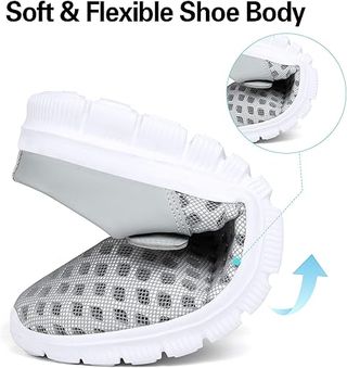 Zuecos grises transpirables - Talla 44