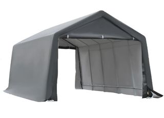Cochera Plegable Gris 6x3.6m