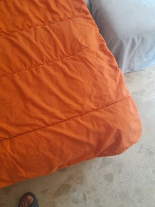 Edredón Nórdico 150x220 Naranja ,pesa muy poco