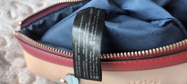 Bolso Tous beige - flores