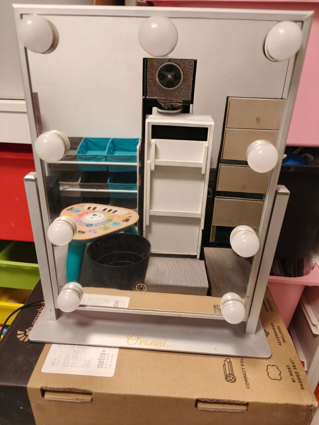 Espejo maquillaje Ovanni - Luz LED