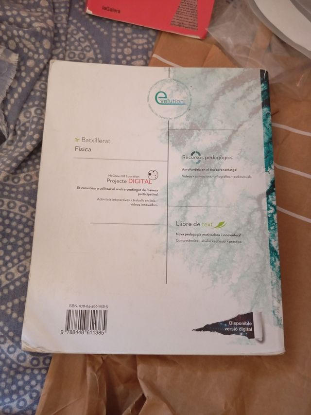 Fisica 1 Batxillerat. Catalunya. (Spanish Ed...