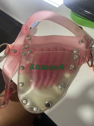 Riñonera peluquería Kodigo4 rosa