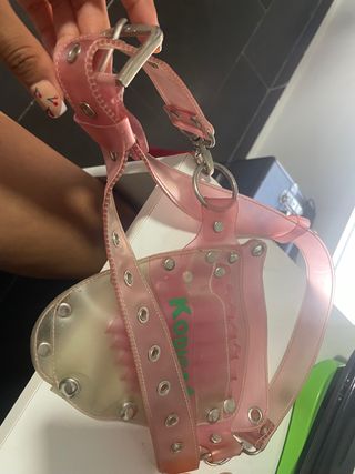 Riñonera peluquería Kodigo4 rosa