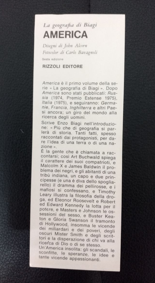 Enzo Biagi - America