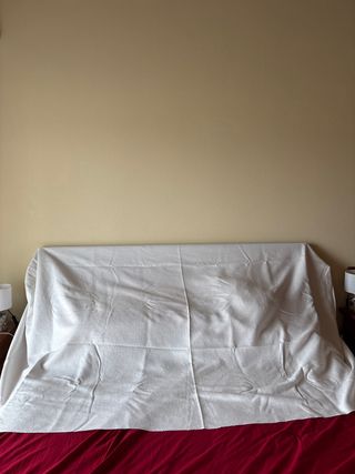 Copriletto matrimoniale bianco