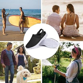 Zuecos negros verano - talla 43