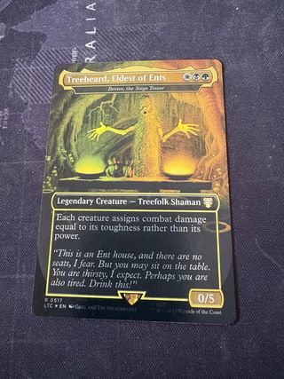 Treebeard, Anciano de los Ents - Magia