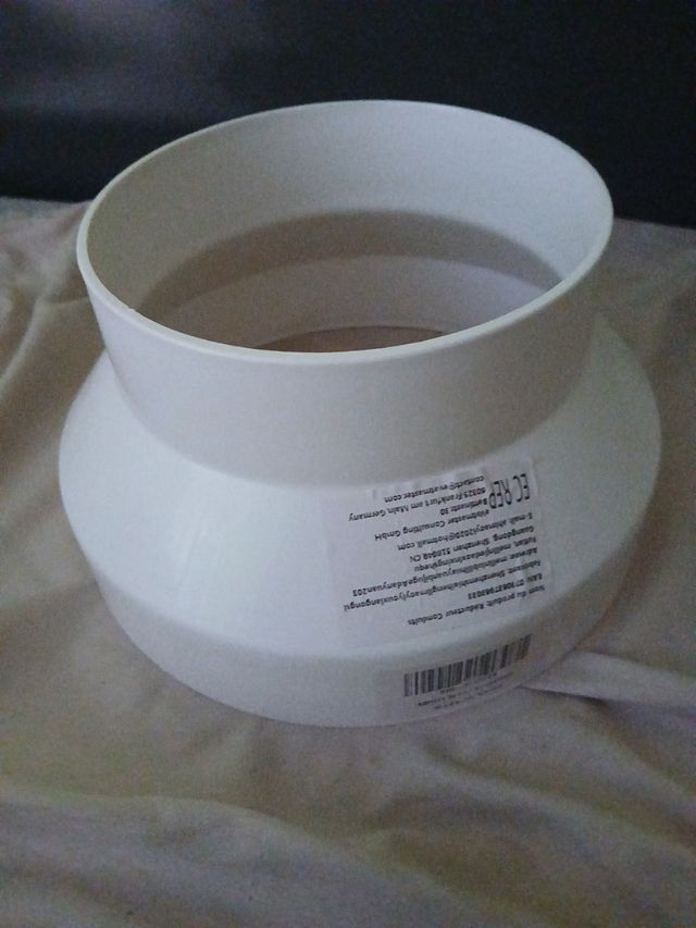 Reductor tubería 200-150mm PVC