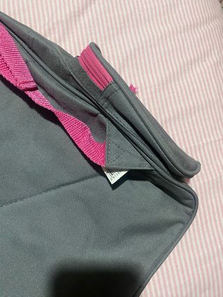 Mochila gris niña - Mariposas
