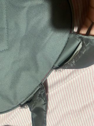 Mochila gris niña - Mariposas