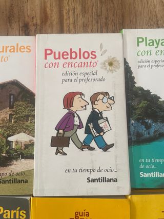 Guias variadas de Lisboa, Oporto, Marruecos, Paris