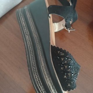 Sandali neri donna n.40