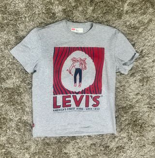 Camiseta Levi's gris talla S nueva