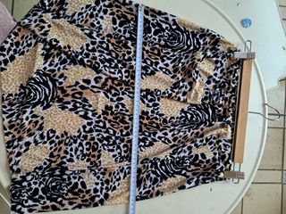 Falda estampada leopardo
