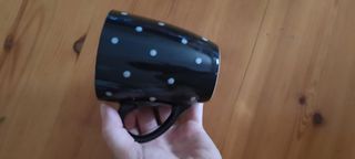 2 Tazze mug - Porcellana, bianche e nere