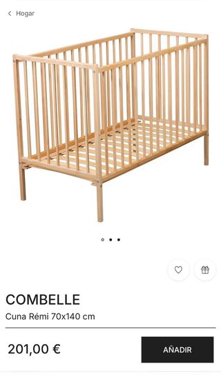 Cuna bebé - Mini cuna