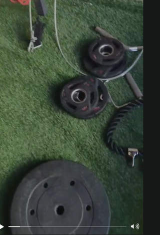 Material para GYM en casa COMO NUEVO