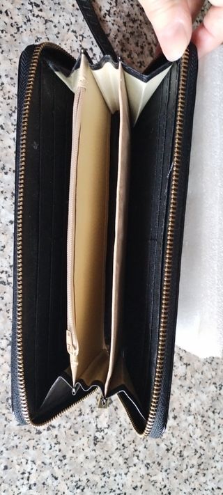 Portafoglio donna nero (grande)