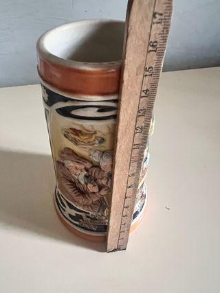 Boccale birra ceramica vintage