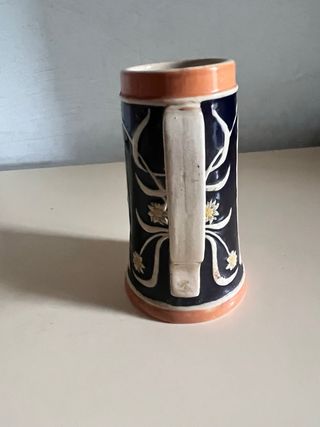 Boccale birra ceramica vintage