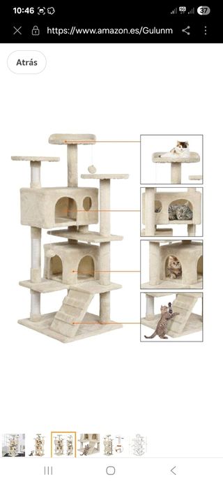 Poste rascador para gatos Poste rascador para gato