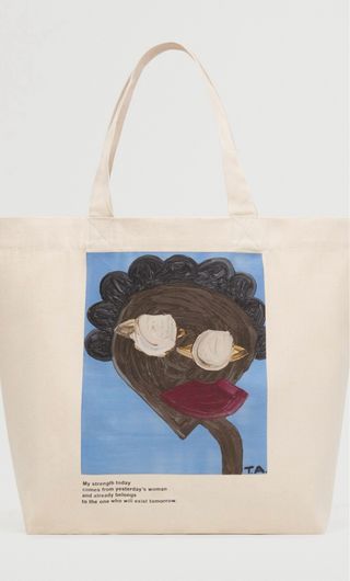 Bolso Tote Mango Vintage