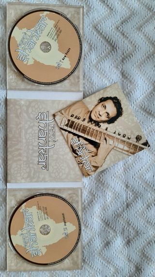 2 CDs : 6 €. Ravi Shankar Música del mundo
