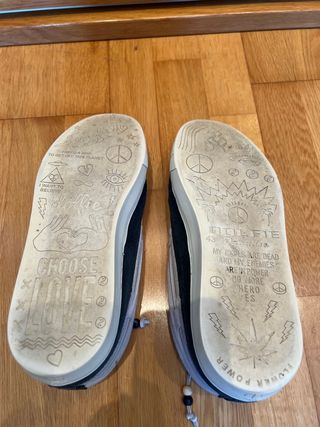 Zapatos Dolfie - beige/azul