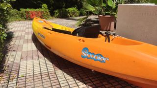 Kayak recreativo c/ sillín y remo