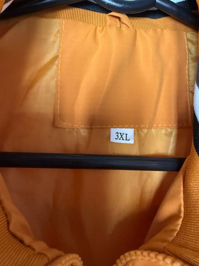 Chaqueta entretiempo naranja talla L