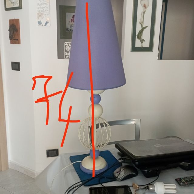 Lampada stile shabby chic