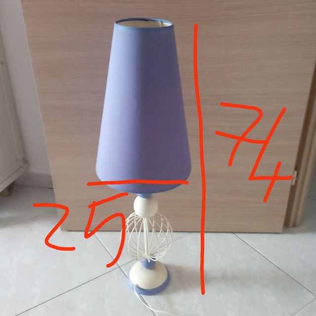 Lampada stile shabby chic