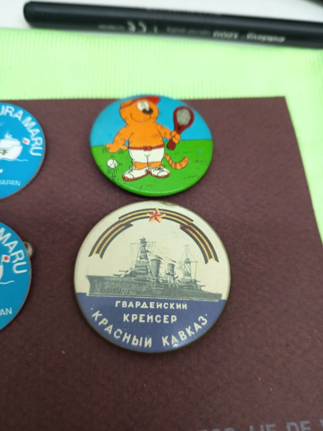 Lote de 5 chapas variadas