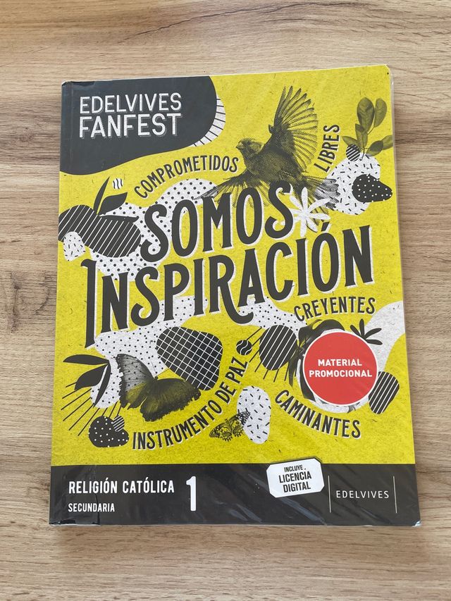 libro religión 1º ESO Somos inspiración