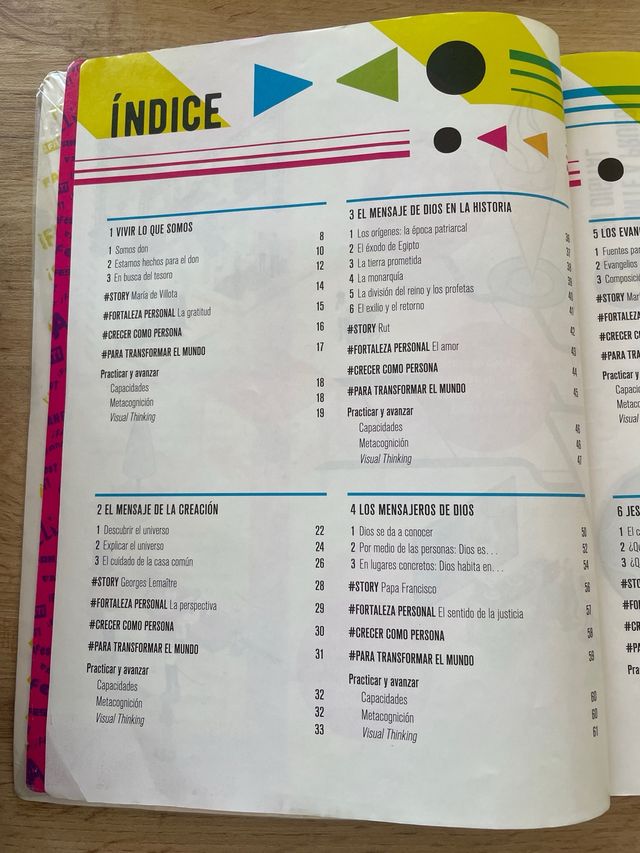 libro religión 1º ESO Somos inspiración