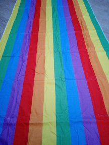 Telo mare microfibra arcobaleno