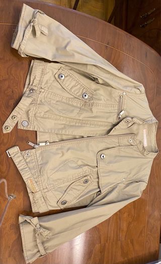 Chaqueta Purificación García beige