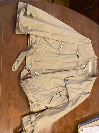 Chaqueta Purificación García beige