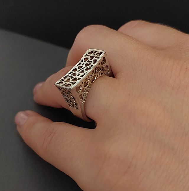 Anillo plata 925 Cuoricini - Estilo único