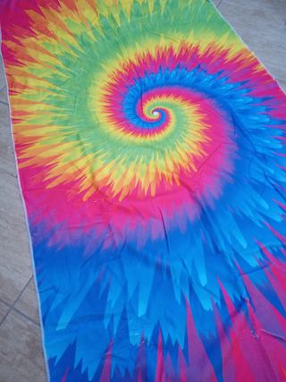 Telo mare microfibra | Spirale multicolor