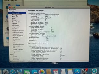 MacBook Air A1466 Plata
