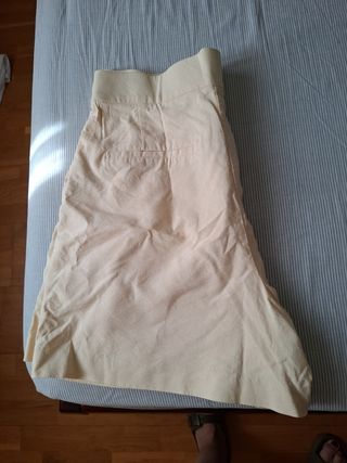 Shorts beige mujer