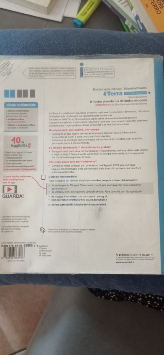 Terra Edizione azzurra con Chimica