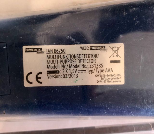 Detector Multifuncional Powerfix Profissional