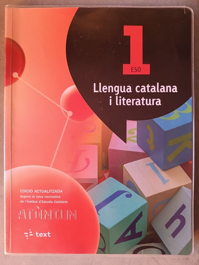 Libro 1ero ESO - Llengua catalana i literatura 1