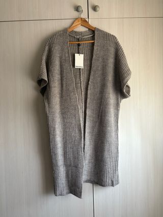 Chaleco kimono Simorra beige