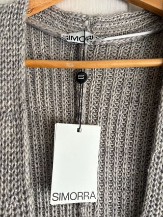 Chaleco kimono Simorra beige
