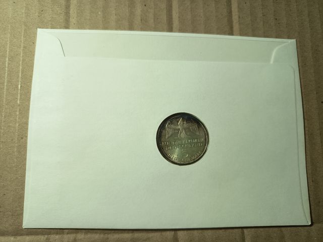 Moneda 5 marcos Alemania 1971