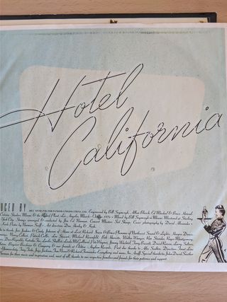 Vinilo Hotel California - Eagles